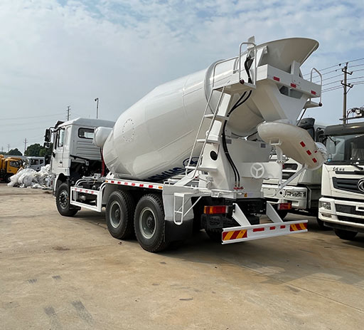 shacman 6*4 cement mixer tank truck