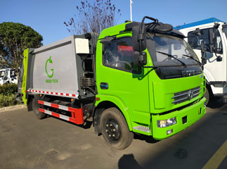 dongfeng 10 m³ compactor garbage truck