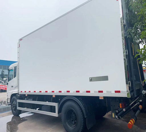 dongfeng kingrun refrgerated truck