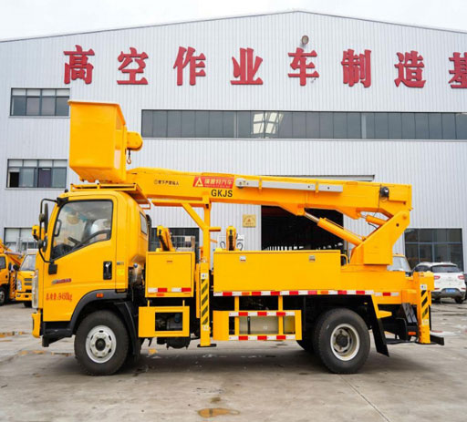 howo aerial working platform truck
