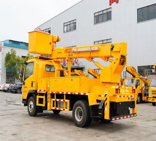 howo aerial working platform truck