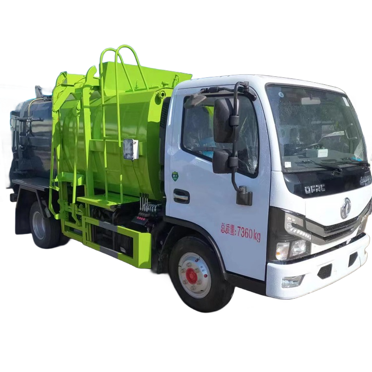 Dongfeng 6-cubic-meter Kitchen Waste Truck | Efficient Collection and Transportation, a Powerful Choice​