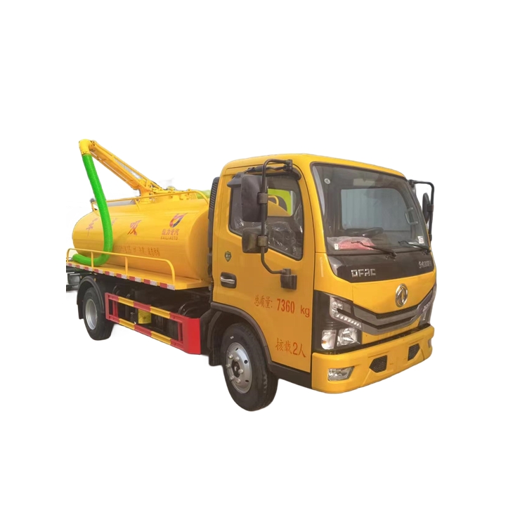 Dongfeng 5-cubic-meter Fecal Suction Truck: A Compact Powerhouse for Sanitation Cleaning