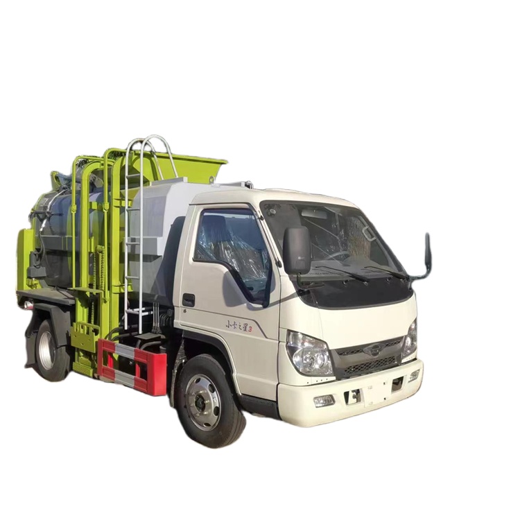 Foton 3-cubic-meter Food Waste Truck, the Urban Environmental Protection Light Cavalry