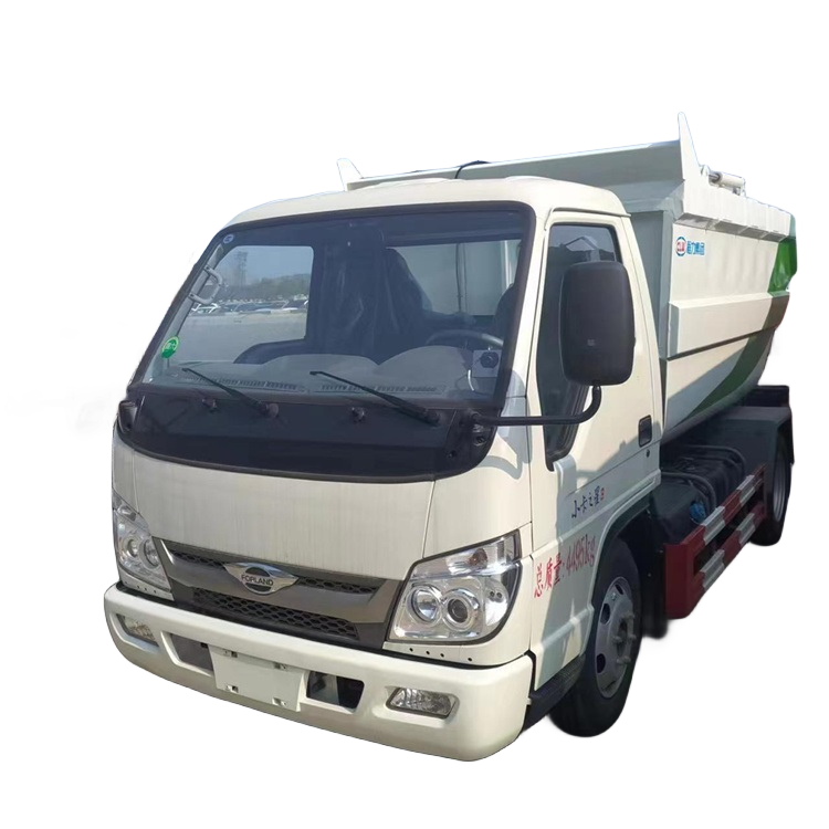Foton Forland 3-cubic-meter Leak-proof Garbage Truck: Configuration Details, Chassis and Upper Equipment Configuration, and Usage Method