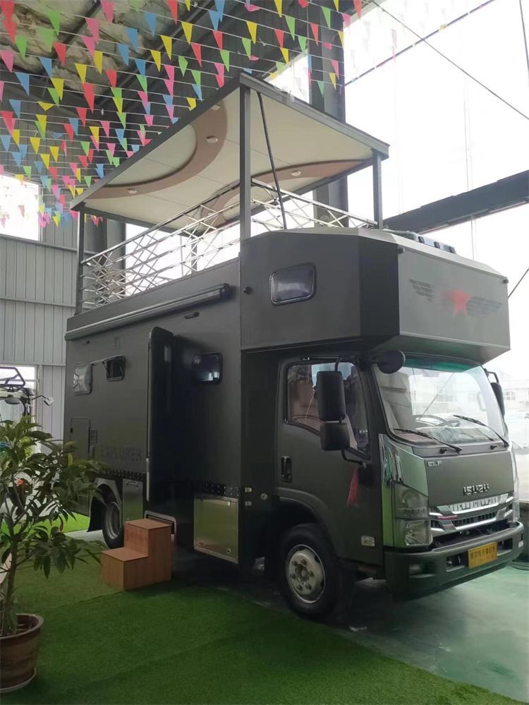 Isuzu 4WD 700P Off-road RV: Tough Exterior, Luxurious Interior and Powerful Performance