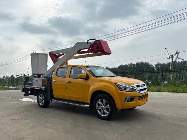 ISUZU Pickup Work Platform Vehicle: A Compact and Safe Solution for High - Altitude Operations​