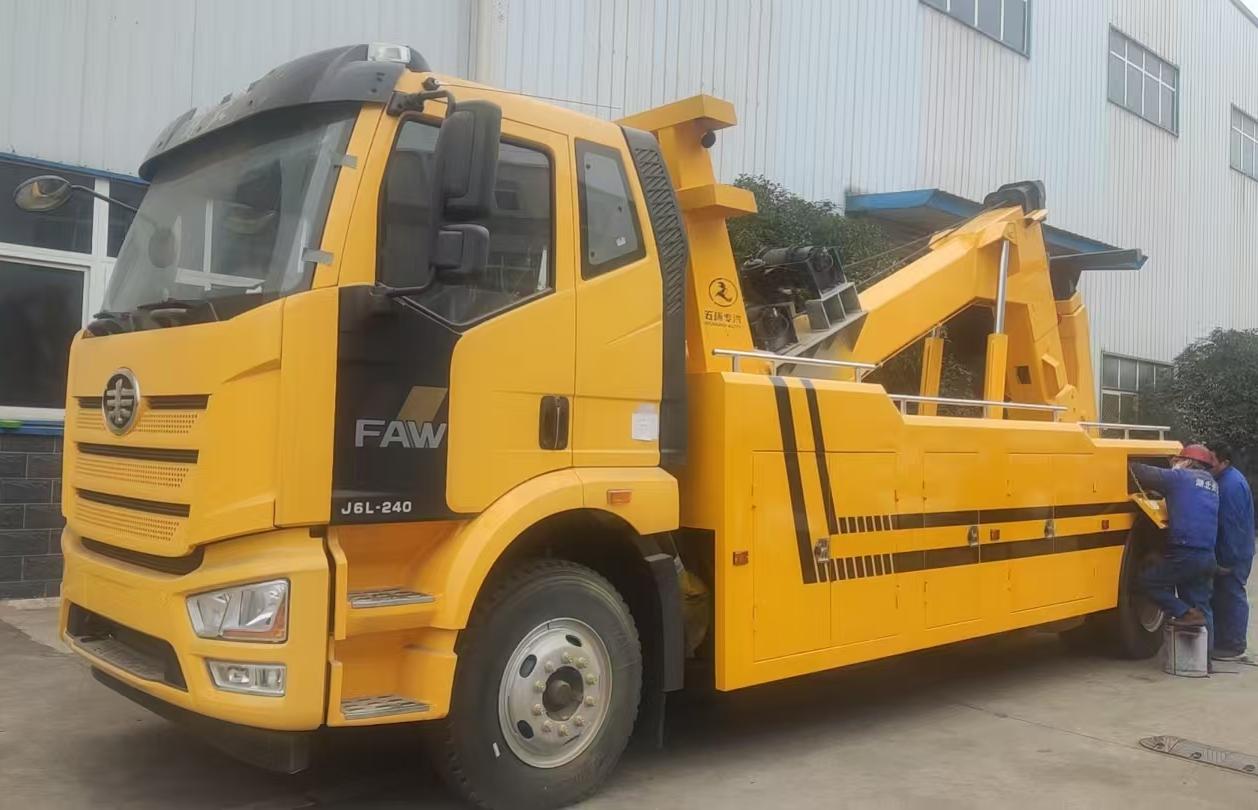 FAW 16ton under lift tow truck (4)