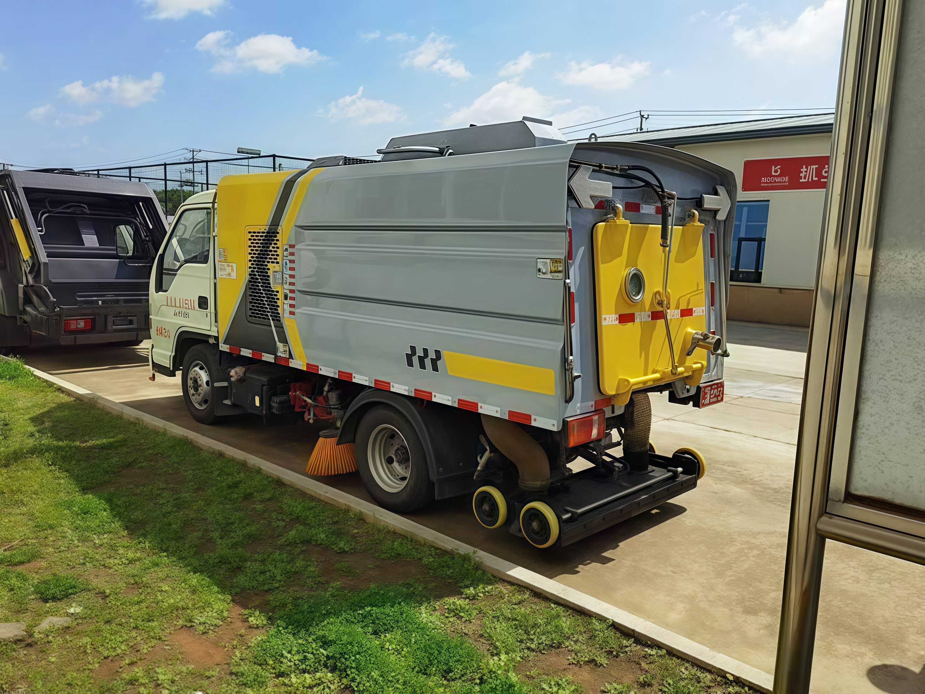 Foton Forland 4cbm road sweeper truck