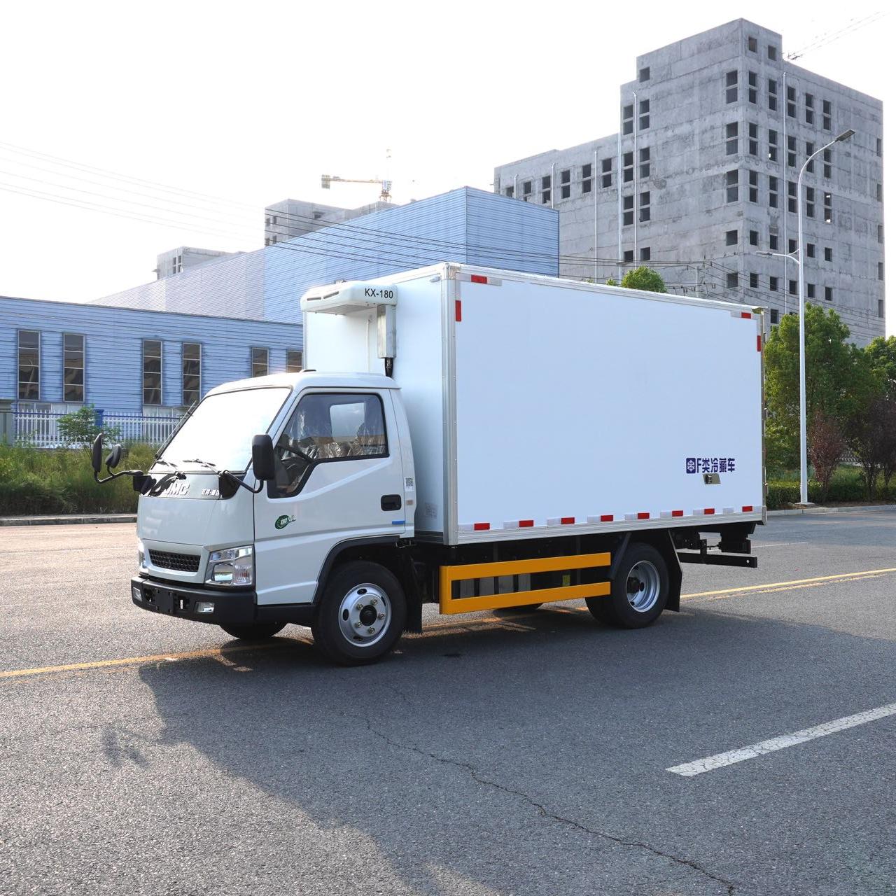 JMC  mini freezer truck with 3.7m insulated cargo box