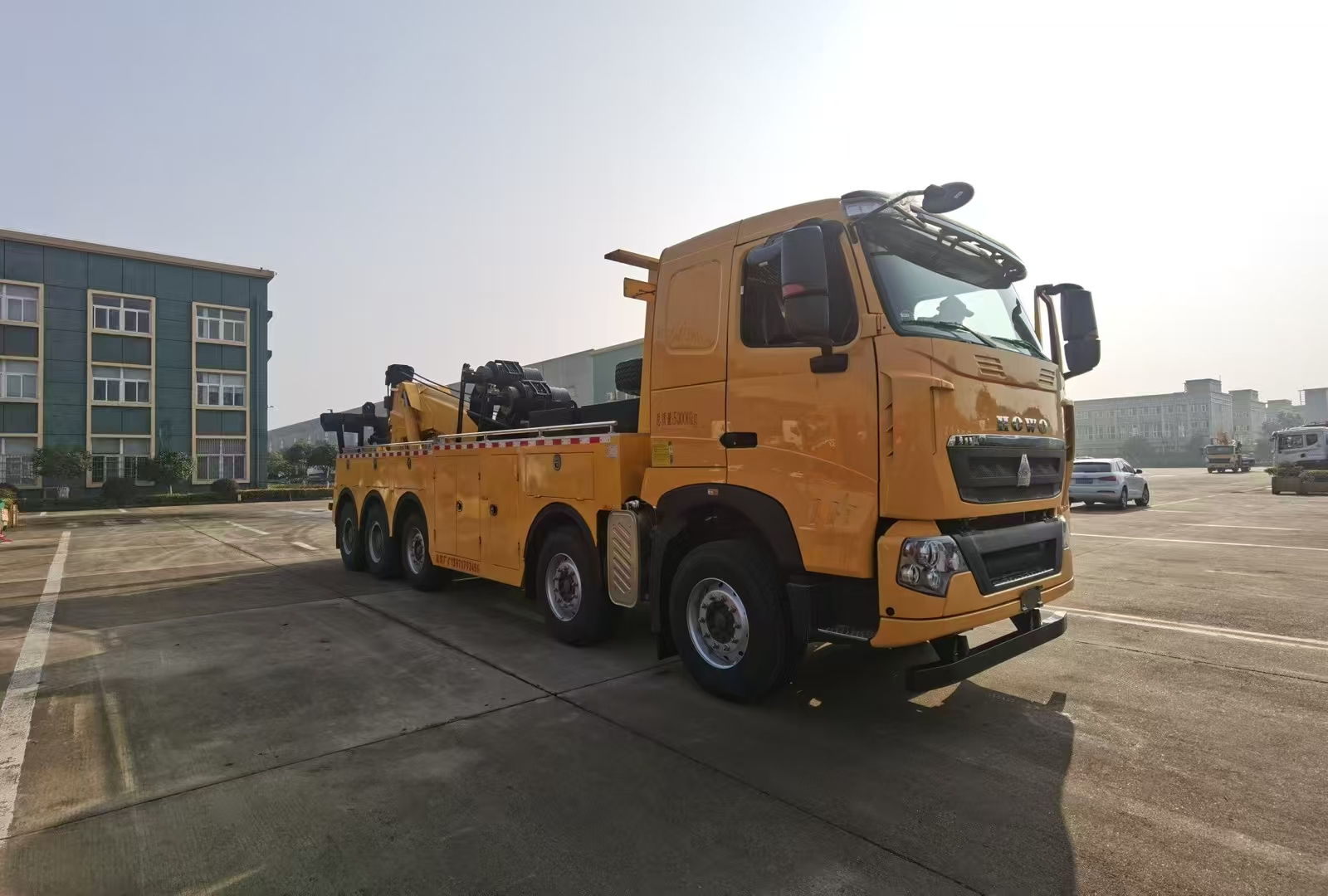 HOWO heavy duty 50ton under lift tow truck