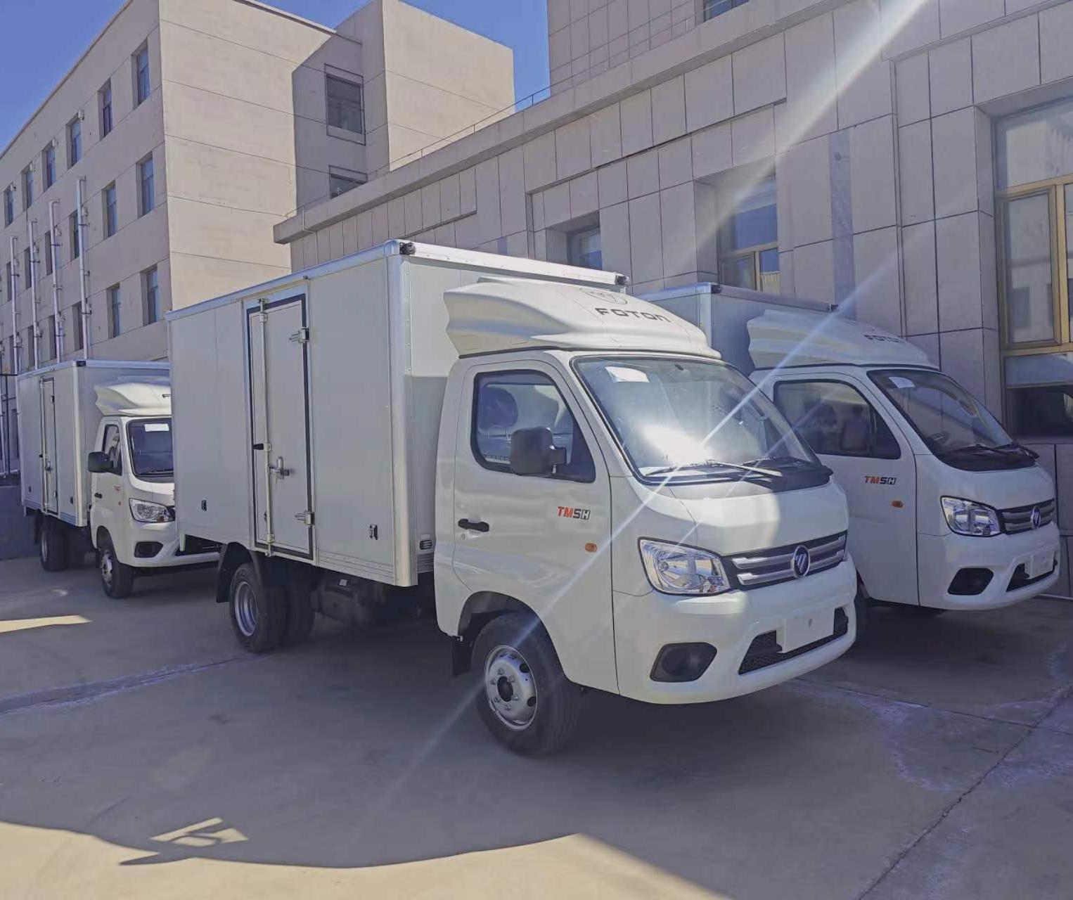 foton insulated van without freezer unit