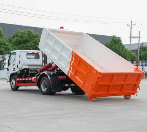 dongfeng 12ton hook garbage truck (2)