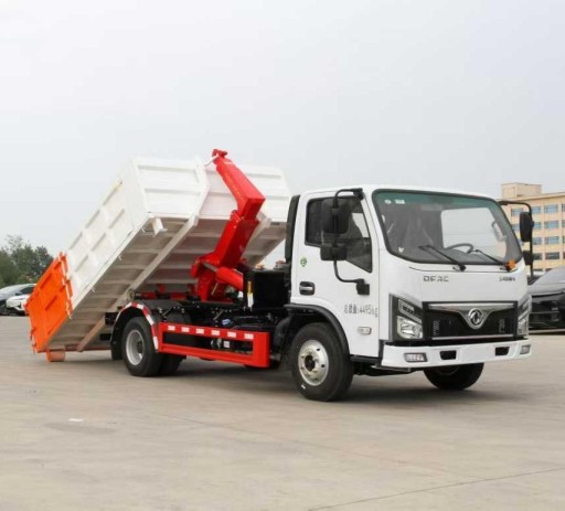 dongfeng 12ton hook garbage truck (4)