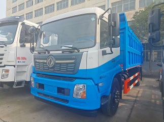 dongfeng 15ton dumper garbage truck with hydarulic cover