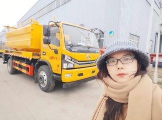 dongfeng sewage suction clean truck factory