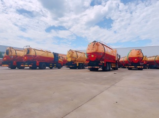 high pressure sewage truck factory