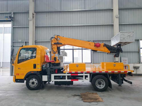 multi-function aerial lift working platform truck