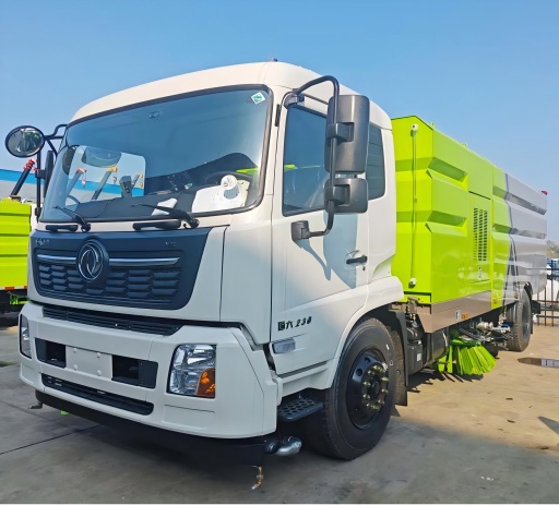 what is the difference with a high pressure road sweeper truck and normal road cleaning truck?