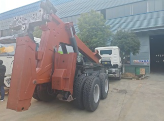 under lift tow truck workshop