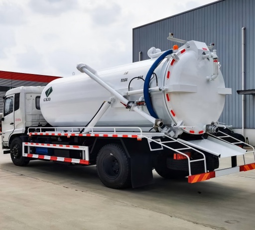 dongfeng stainless steel sewage truck (3)